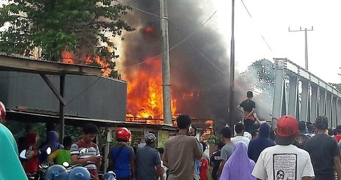 Dua Rumah di Bengalon Dijilat si Jago Merah, Kerugian Mencapai Rp 2 M
