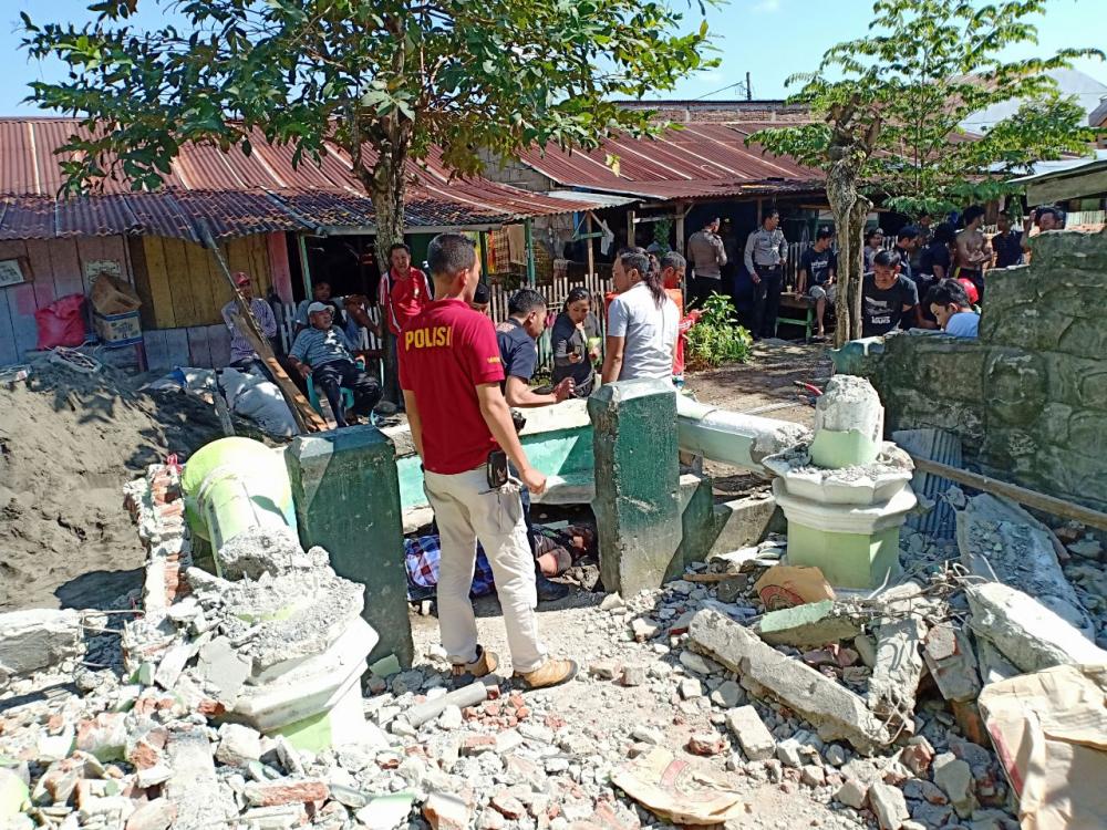 Lalai, Buruh Bangunan di Bone Tewas Tertimpa Tiang Cor