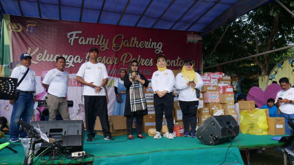 Polres Bontang Jaga Soliditas Lewat Familly Gathering