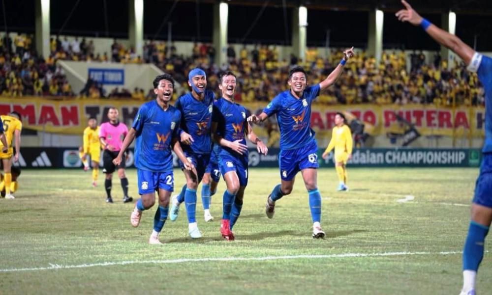 Drama 6 Gol, Persiba Balikpapan Curi Satu Poin dari Markas Barito Putera