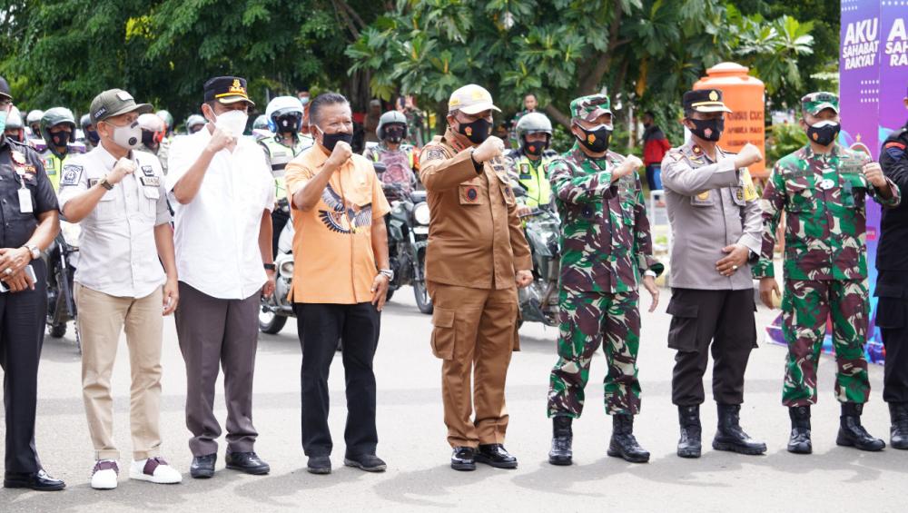 Bupati Bone Hadiri Launching Tagline Aku Sahabat Rakyat Kodam XIV Hasanuddin