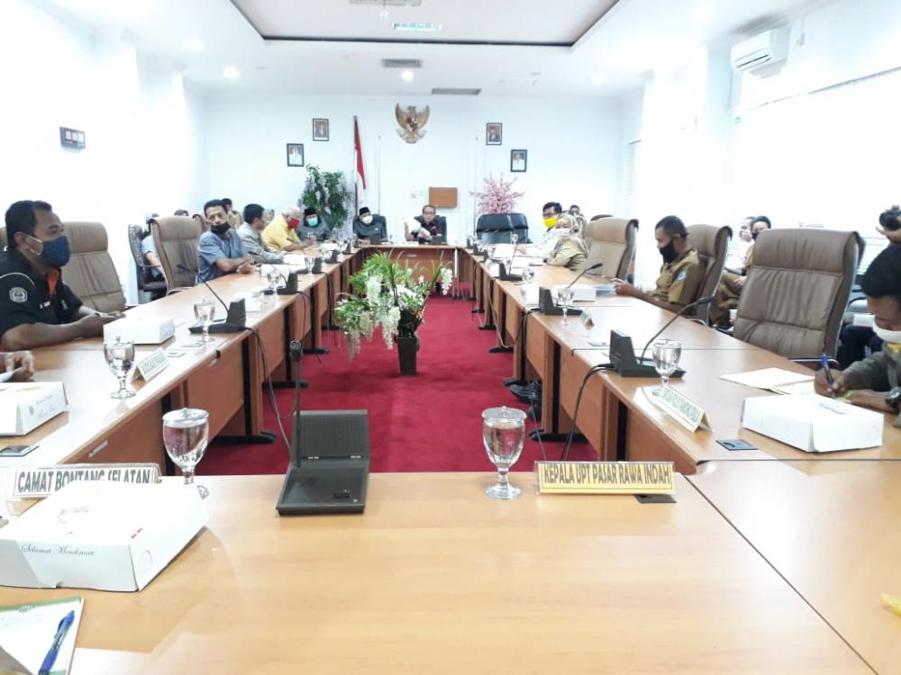 Komisi II DPRD Bontang Soroti Kekosongan Lapak di Pasar Tamrin