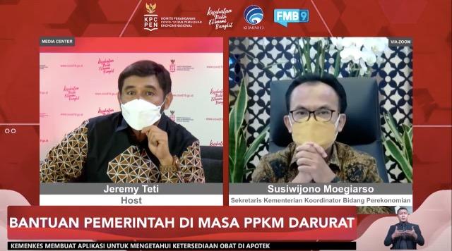Tanggulangi Dampak PPKM Darurat, Anggaran PEN Rp699,43 Triliun Ditata Ulang