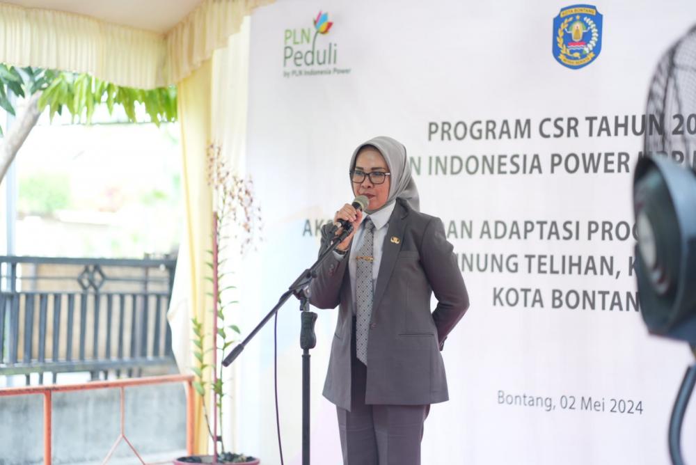 Wawali Najirah Resmikan Kampung Iklim di Gunung Telihan