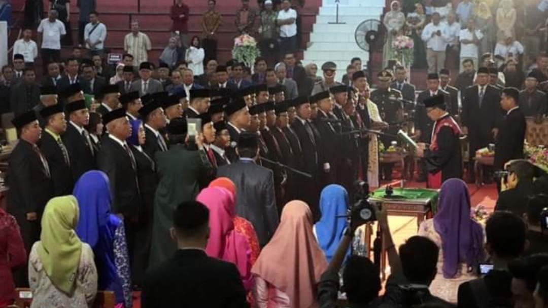 45 Anggota DPRD Samarinda Periode 2019- 2024 Resmi Dilantik