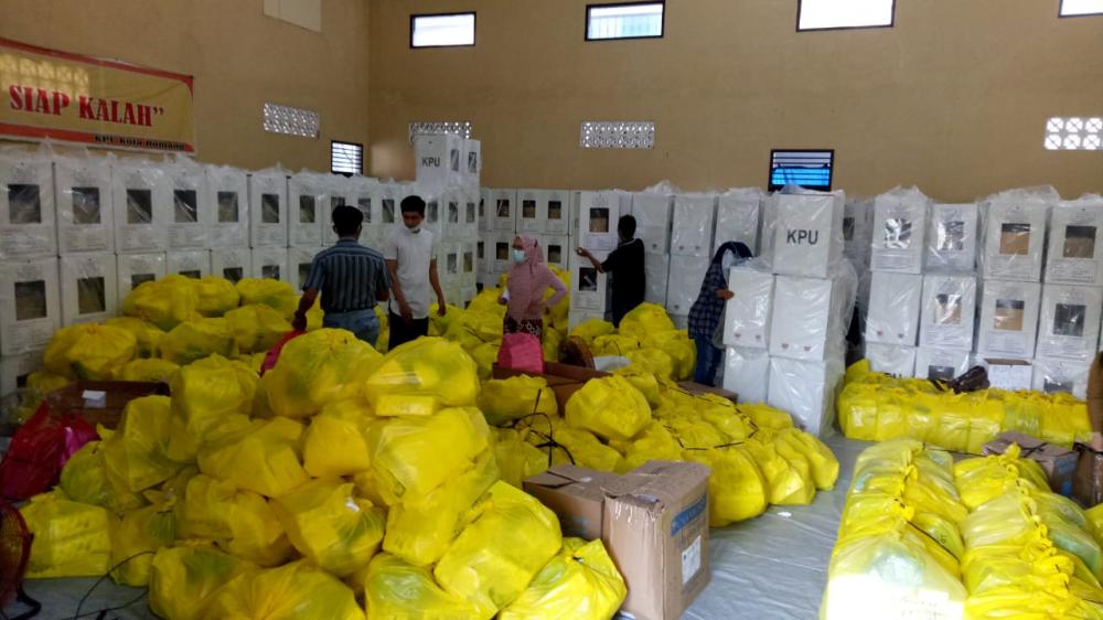 Besok, KPU Bontang Distribusikan Ratusan Ribu Surat Suara