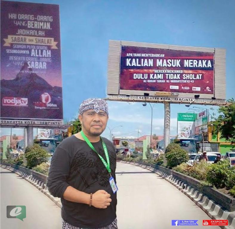 Billboard Dakwah Sangatta Jadi Viral di Medsos