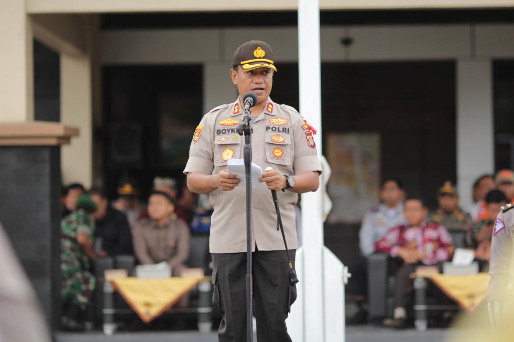 Sebanyak 360 Personil Gabungan di Bontang Siap Amankan Nataru 