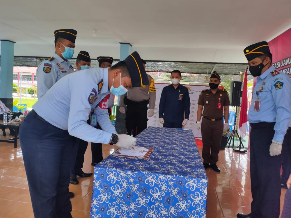Lapas Bontang Deklarasikan Komitmen WBK dan WBBM