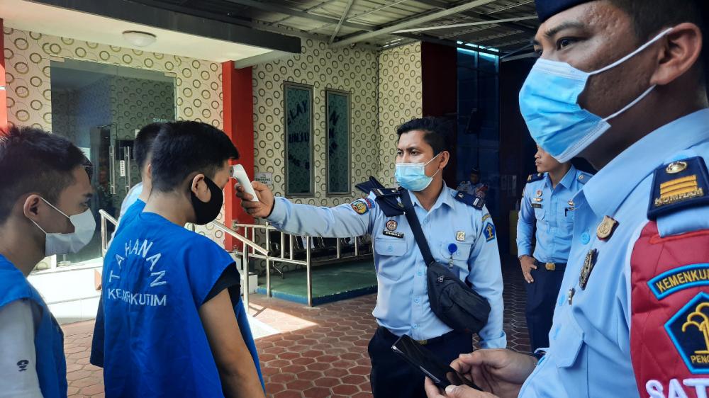 Lapas Bontang Terima 41 Tahanan Polres Kutim