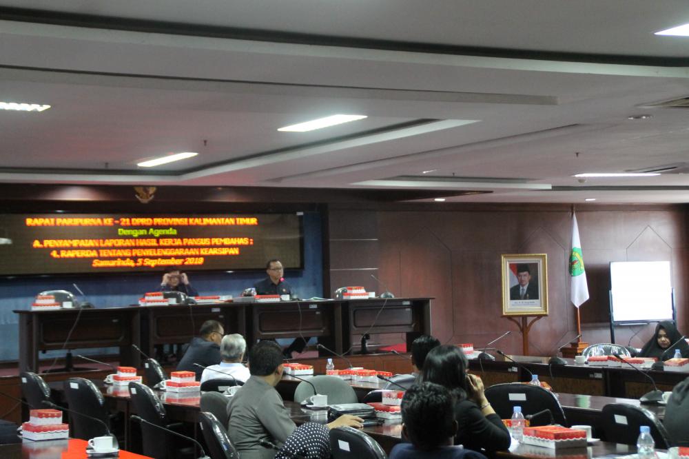 DPRD Kaltim Perpanjang Masa Kerja Empat Pansus Raperda 