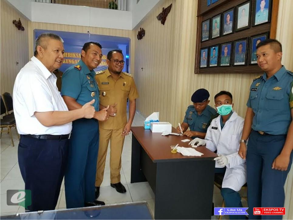 Wabup Kutim Pastikan Seluruh SKPD Jalani Tes Urine di Tahun Ini