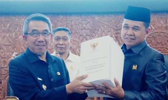 DPRD Kutim Gelar Paripurna Penyampaian Nota Penjelasan Raperda APBD 2024