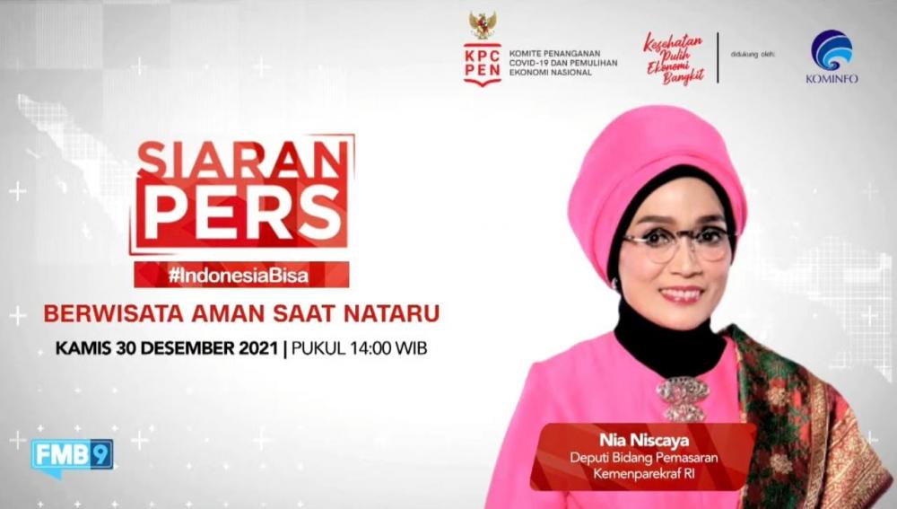  Libur Nataru, Masyarakat Diminta Jadi Wisatawan Taat Prokes dan Tervaksinasi Lengkap