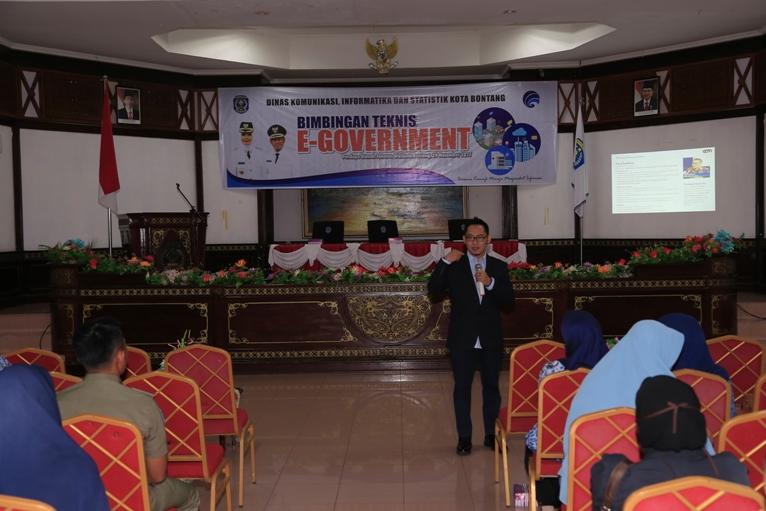 Diskominfotik Bontang Gelar Bimtek e-Gov, Farid Subkhan: Daerah Harus Gunakan Teknologi untuk Tingka