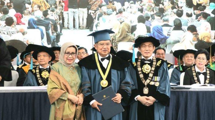 Jusuf Kalla Dianugerahi Gelar Dokter Kehormatan dari ITB