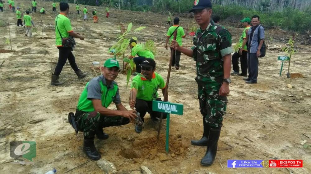 Mengintip Aksi Peduli Koramil Long Bagun di Hari Juang Kartika 2016