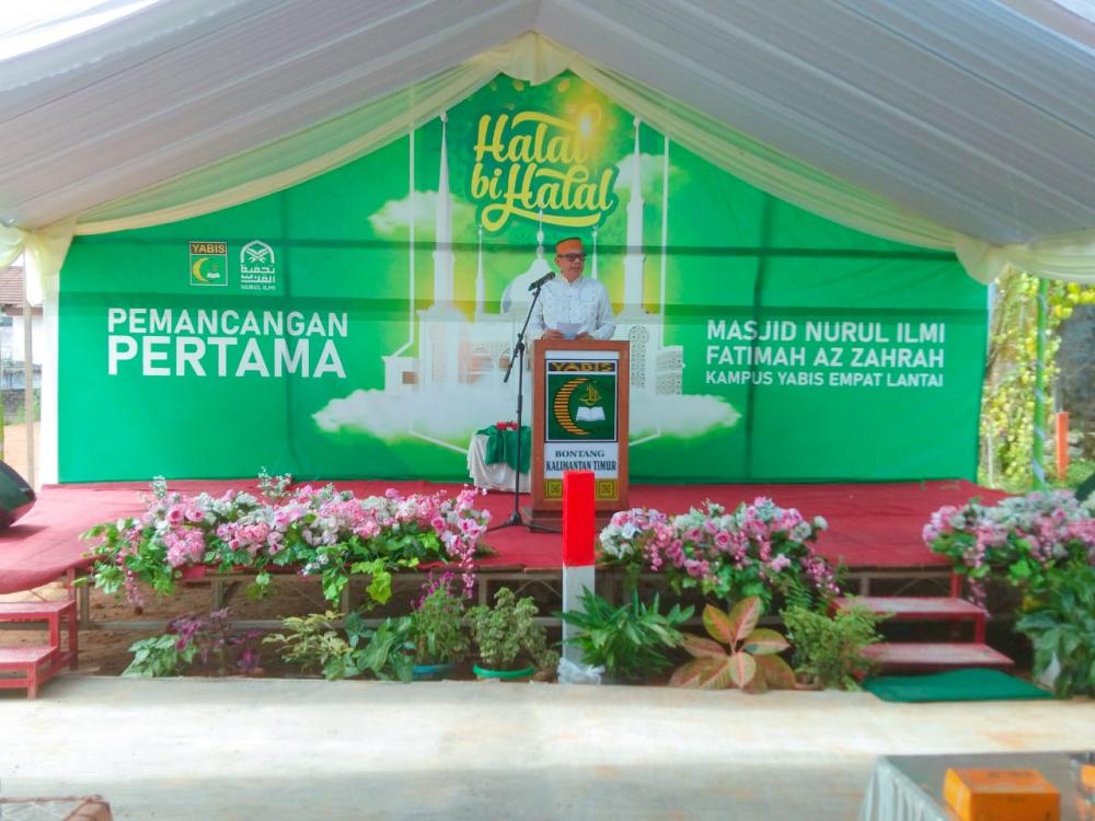 Wali Kota Bontang Hadiri Pemancangan Perdana Pembangunan Masjid Nurul Ilmi Fatimah Az Zahra Yabis
