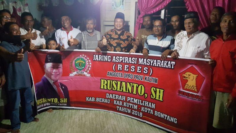 Reses, Rusianto Terima Keluhan Jalan Rusak di Berau dan Bontang 