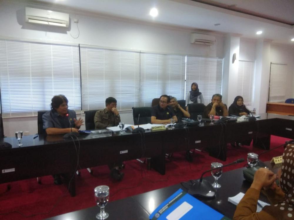 Bertambah Satu Kata, Komisi II DPRD Bontang Kritisi Judul Raperda KIPD