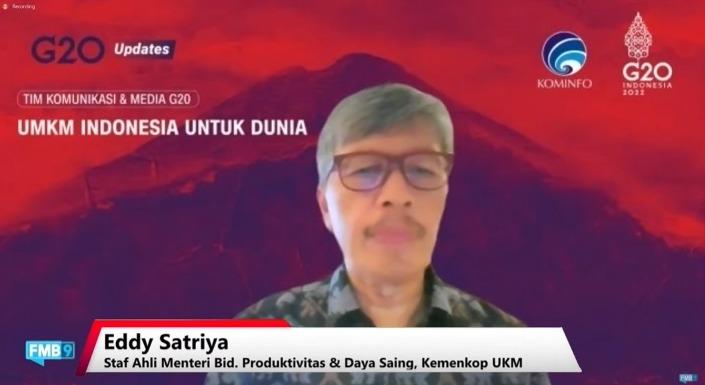 Lewat Presidensi G20, Pemerintah Jembatani Pelaku UMKM Indonesia Mendunia