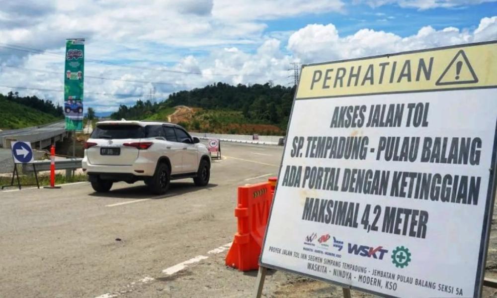 Mudik Lebaran, Tol IKN Dibuka Gratis 13â€“29 Maret 