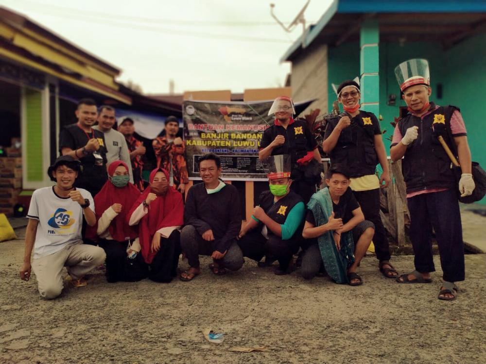 PUIN Beri Pijat Refleksi Gratis Bagi Relawan Masamba, Sehari Mampu Terapi 70 Relawan