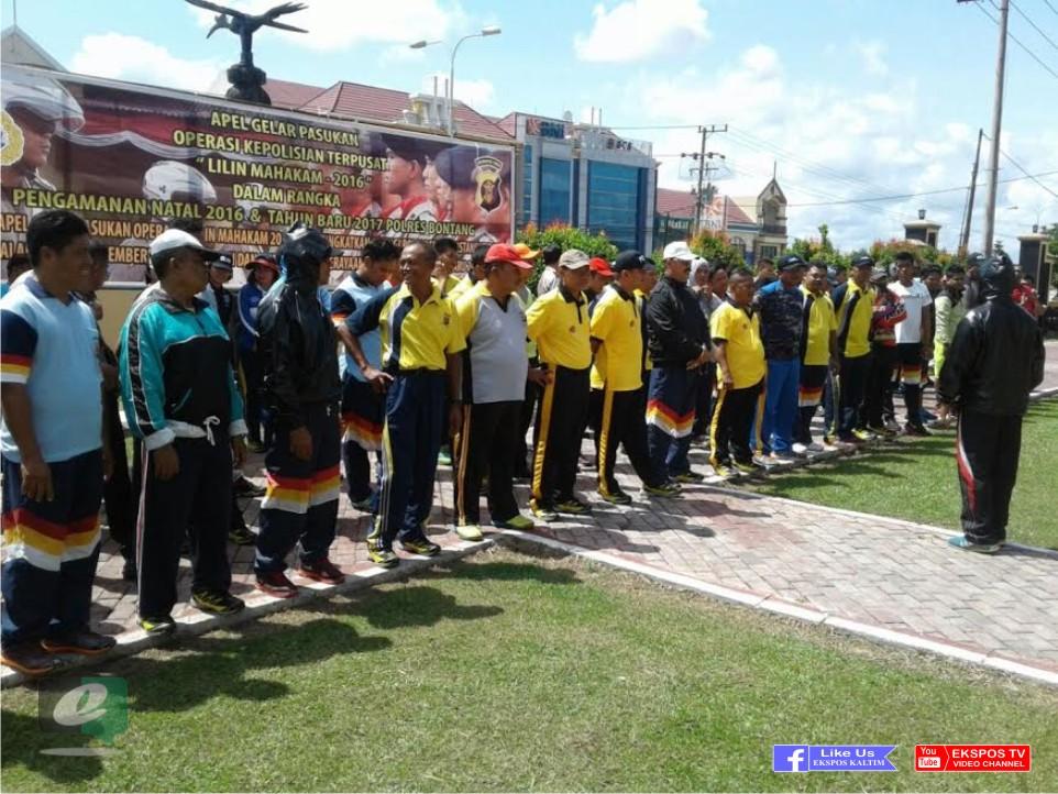 Tuntut Personil Punya Tubuh Ideal, Kapolres Bontang Canangkan Program Lari Siang