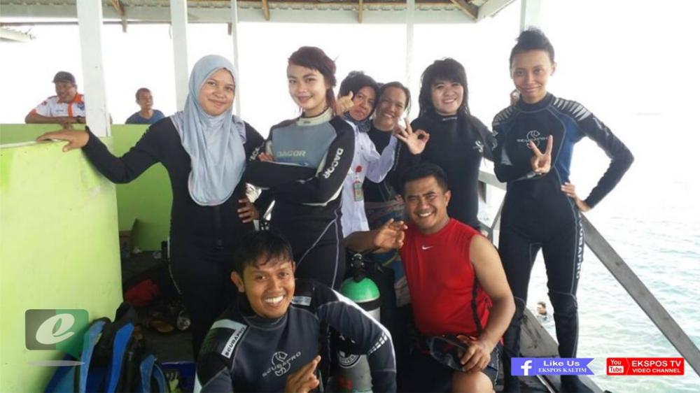 Eksplore Keindahan Bawah Laut Bontang, DPKP Ajak Awak Media Snorkeling