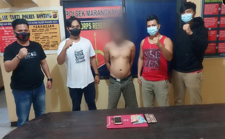 Digerebek Polisi, Pria Pengangguran Kantongi Sabu 0.36 Gram