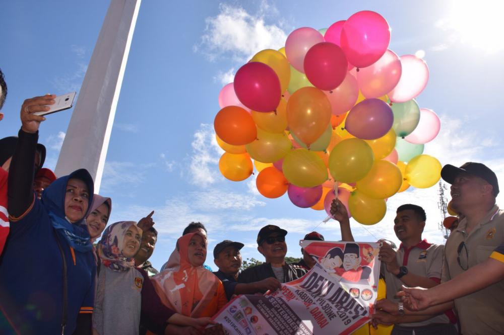 Polres Bone Gelar Deklarasi Bersama Pemilu Damai 2019