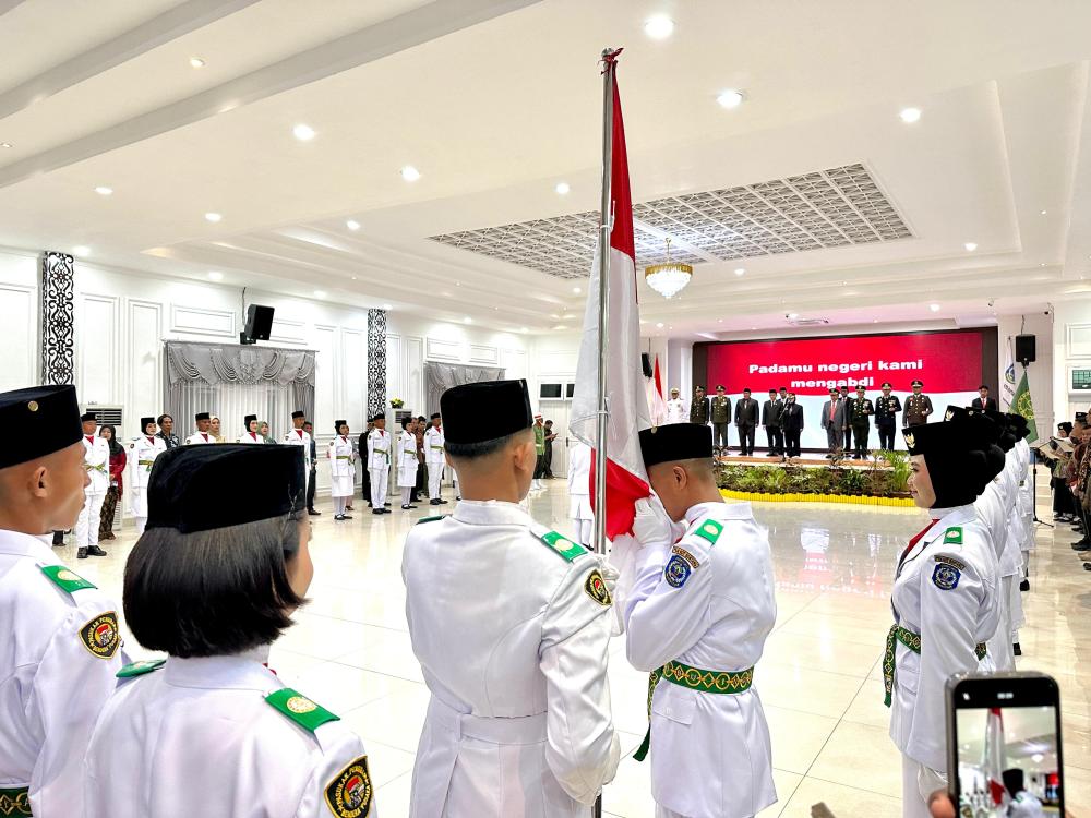 41 Anggota Paskibra Bontang Dilantik