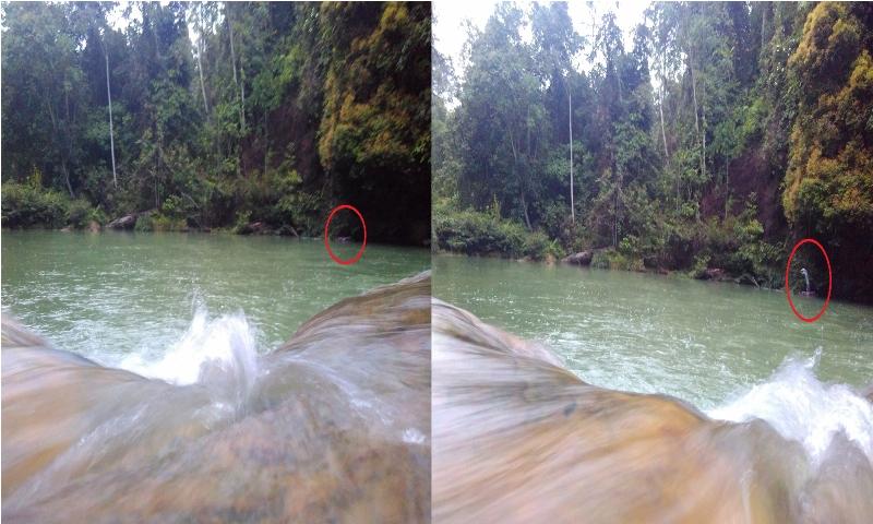 WASPADA, WISATA AIR BATU LESONG DIHUNI BUAYA PUTIH