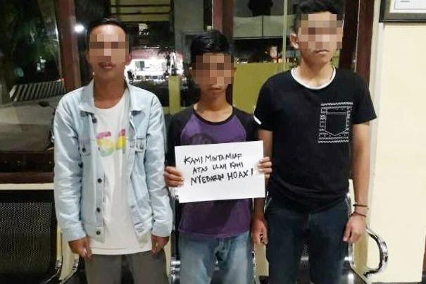 Gara-Gara Postingan Hoax, Dua ABG Pemilik Akun Medsos di Balikpapan Diamankan 