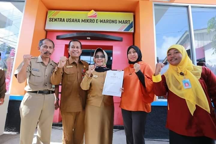 Mudahkan KPM, Bontang Launching Sentra Usaha Mikro E-Waroeng Mart