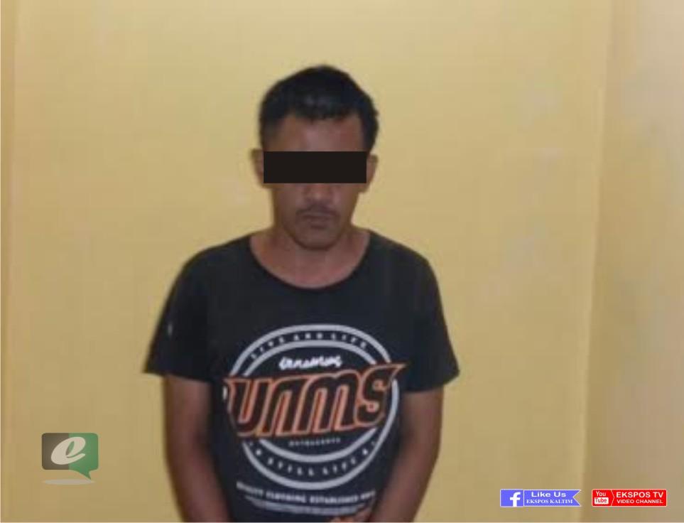 Sdr Alias SR, Pengedar Sabu di Bontang Dibekuk Polisi