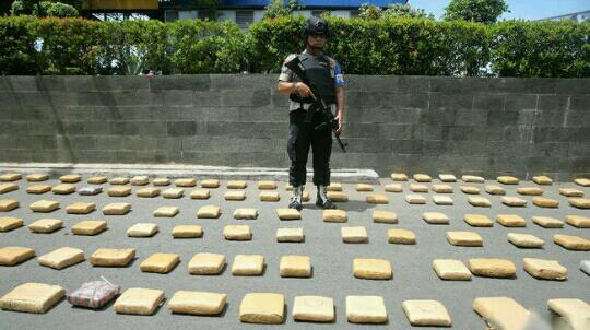 Penangkapan Terbesar, Polres Metro Jakbar Ungkap Peredaran 1,3 Ton Ganja
