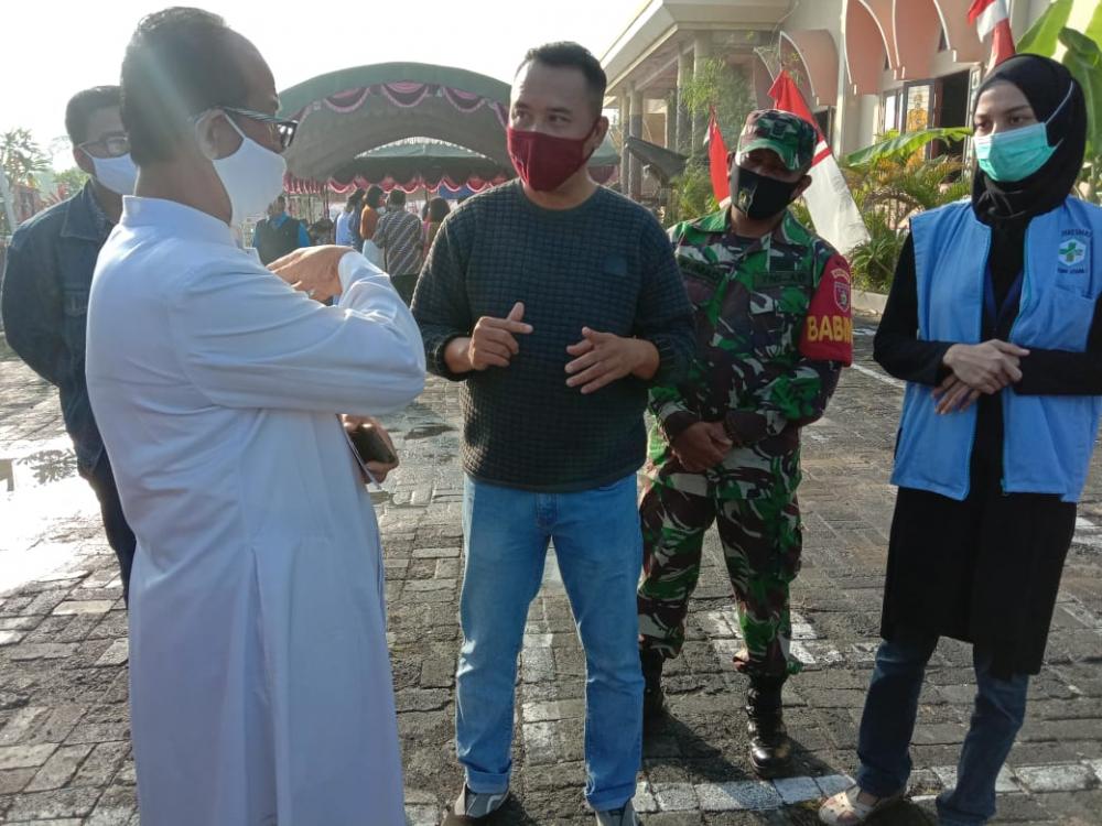 Tangkal Corona, Kelurahan Gunung Elai Sosialisasikan PHBS di Tempat Ibadah