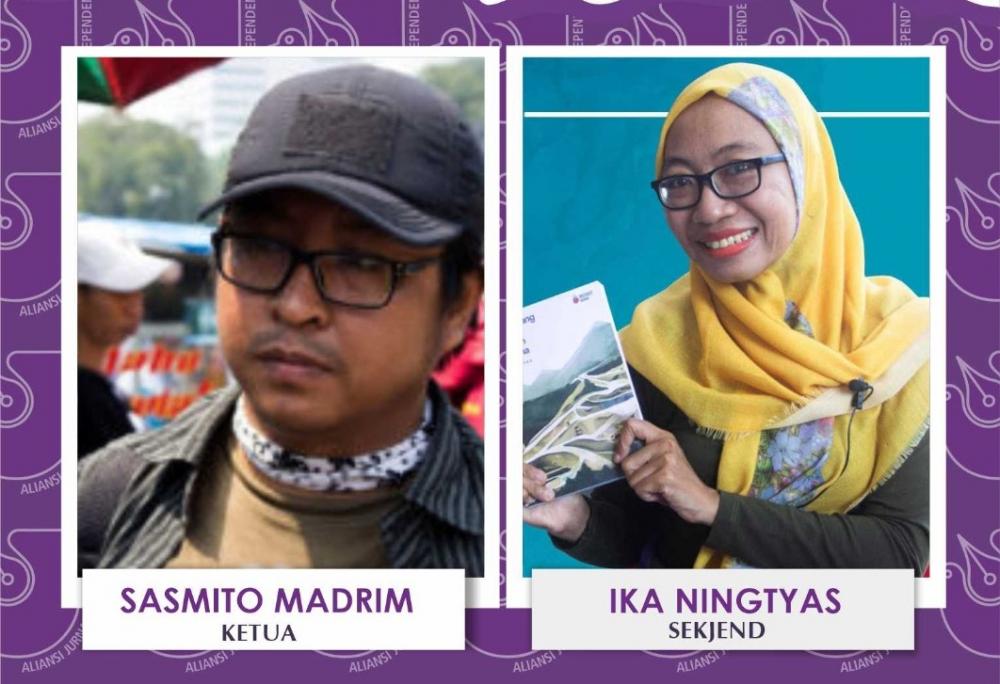 Duet Sasmito-Ika Pimpin AJI Indonesia