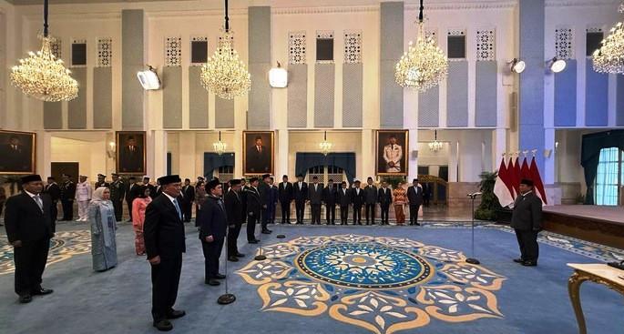 Daftar Lengkap 11 Menteri, Wamen, dan Kepala Badan Baru Kabinet Prabowo