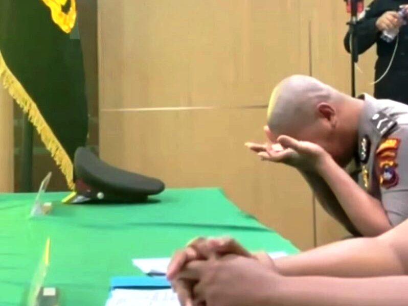 Pengakuan Polisi Pembunuh Mahasiswi ULM yang Menangis Saat Disidang Etik