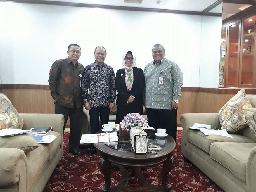 Perjuangkan DBH, Wali Kota Bontang Sambangi Dirjen Kemenkeu RI
