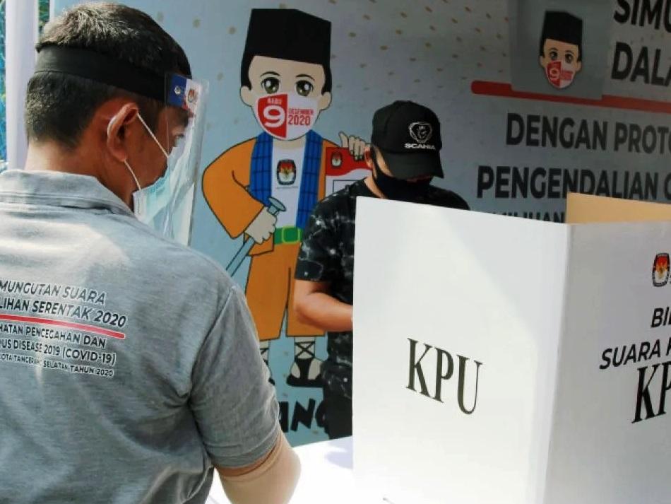 Kotak dan Bilik buat Pilkada Kaltim Dipesan dari Luar 