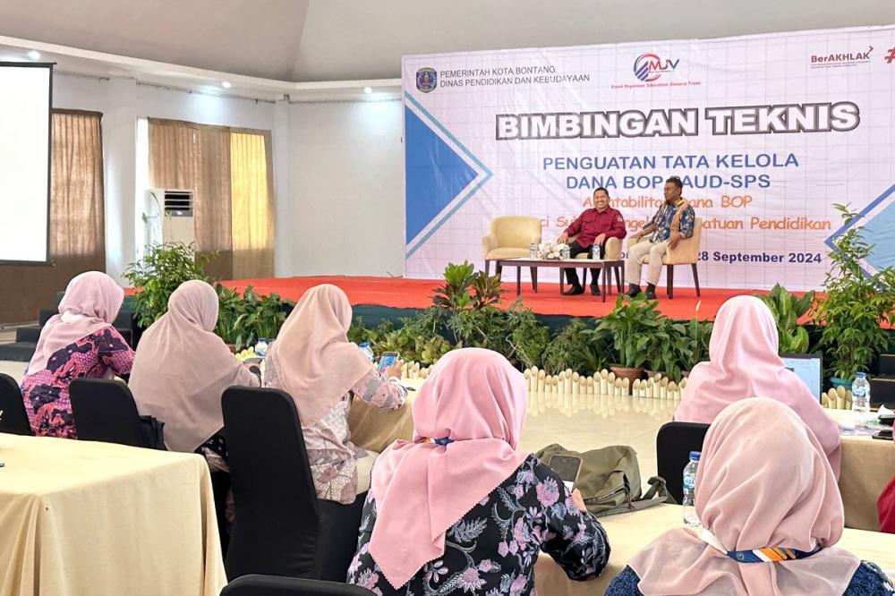 Disdikbud Bontang Gelar Bimtek Tata Kelola Dana BOP PAUD dan PNF
