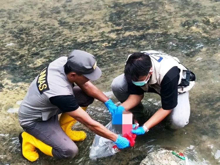 Dikira Jeroan, Ternyata Mayat Bayi di Sungai Balikpapan