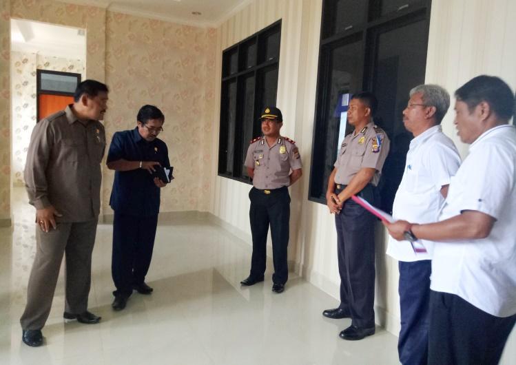 Komisi III DPRD Bontang Sidak Progres Pembangunan Kantor Polres Bontang