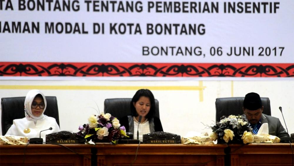 DPRD Bontang Sahkan Raperda Kemudahan Penanaman Modal