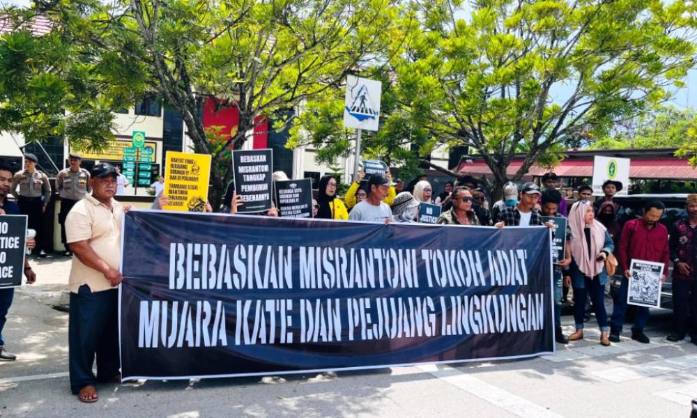 Tragedi Muara Kate, Seruan “Bebaskan Misran Toni” Menggema Jelang Putusan