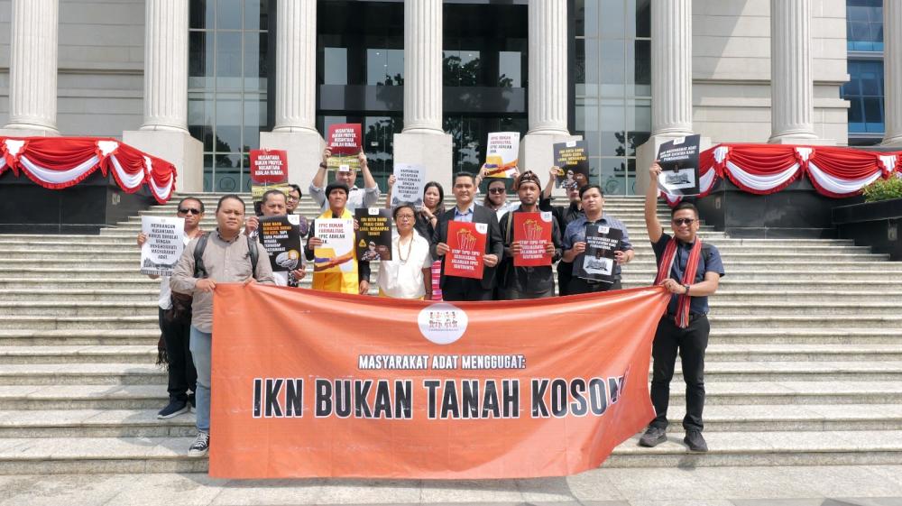 Suku Balik Sepaku dan AMAN Gugat UU IKN ke MK, Minta Hak Masyarakat Adat Diperkuat