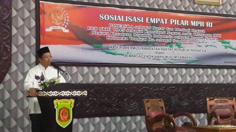 Wakil Ketua MPR Sosialisasikan 4 Pilar Kebangsaan ke Ratusan Mahasiswa